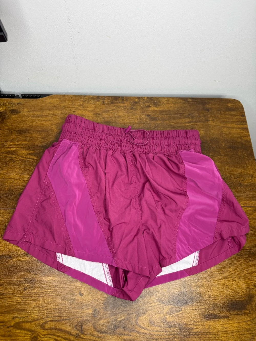 Pink Free People Movement Athletic Shorts, Size Medium